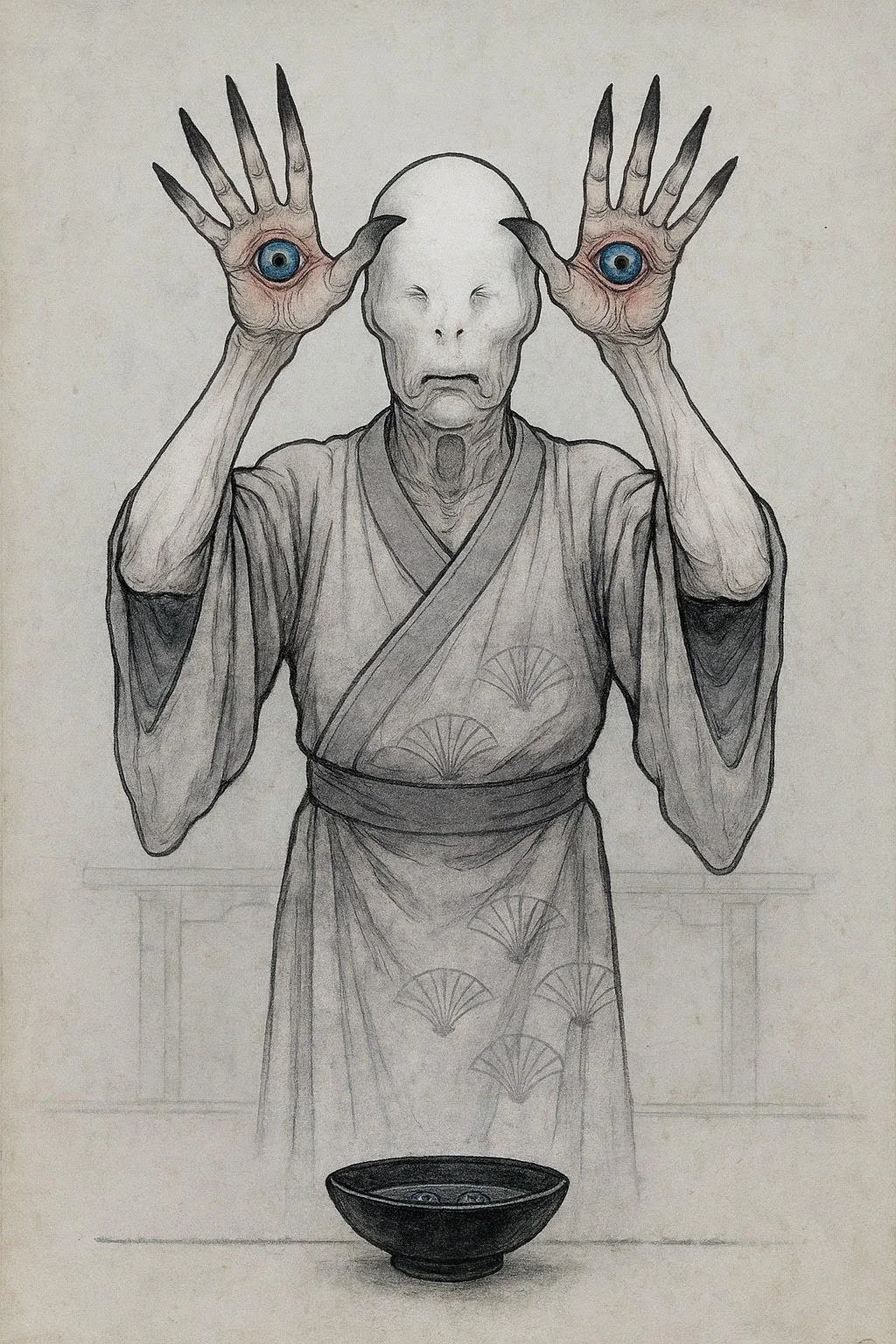 Silence Between Claps - Flicktober day 19 (The Pale Man) picture 1 of 1