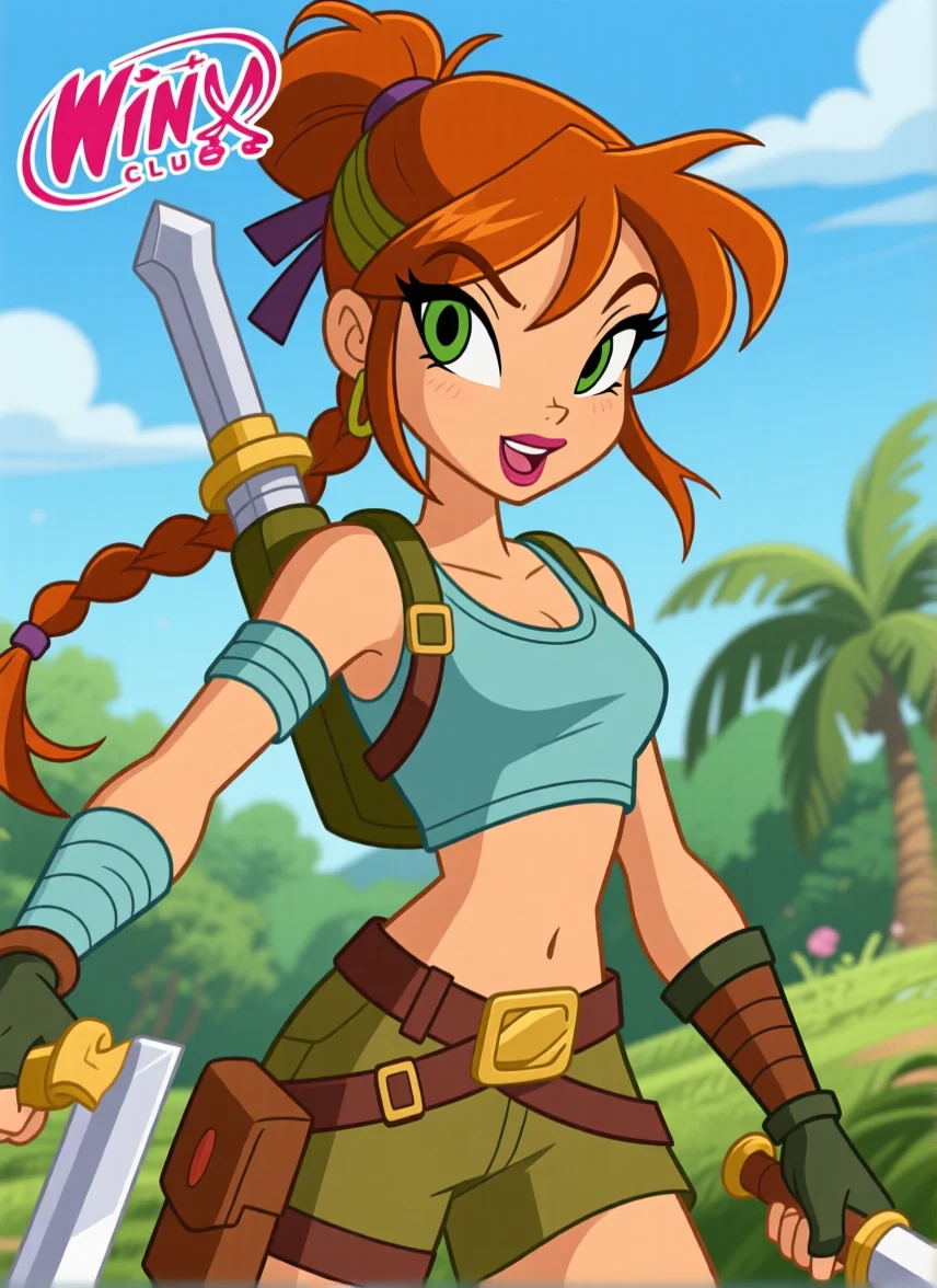 Lara Croft as a Winx Fairy picture 1 of 1