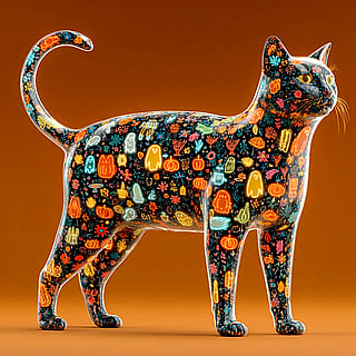 Halloween Cat'
