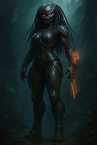 A predator in the woods'