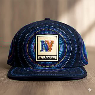 NY El Básquet – “Circles of the City” Edition (New York Basketball Team Cap)'