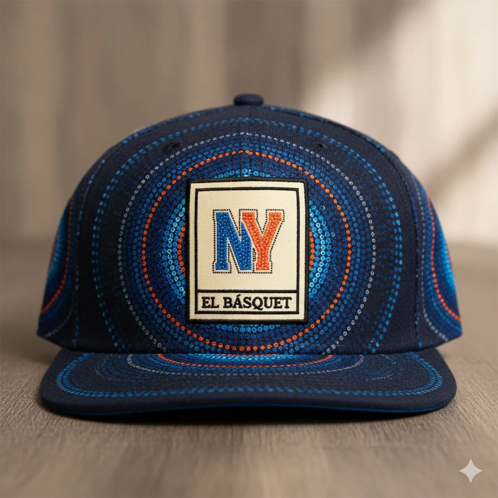NY El Básquet – “Circles of the City” Edition (New York Basketball Team Cap) picture 1 of 1