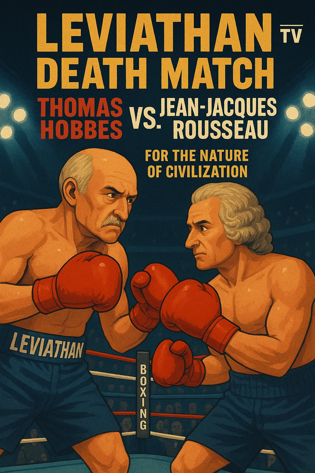 Death Match: Hobbes vs Rousseau picture 1 of 1