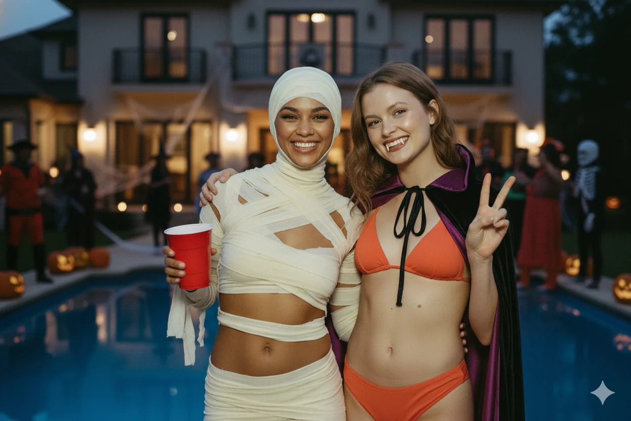 Halloween Pool Party picture 1 of 2