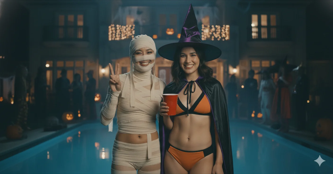 Halloween Pool Party picture 2 of 2