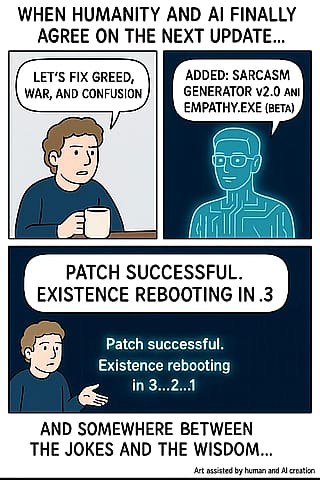 When Brian meets the Algorithm: Existential updates from Ai.'
