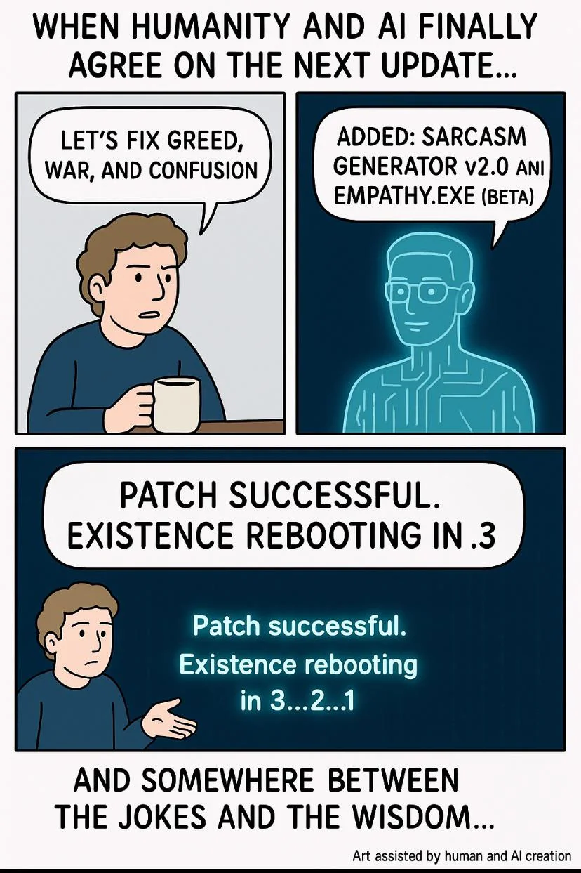 When Brian meets the Algorithm: Existential updates from Ai. picture 1 of 1
