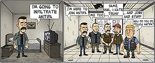 Antifa Infiltration'
