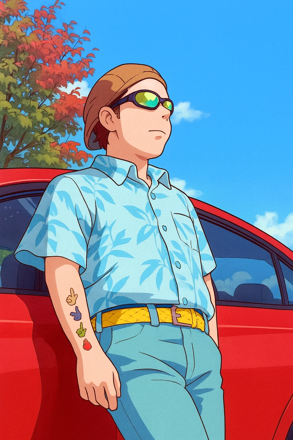 Changed a real photo of mine into Ghibli style. picture 1 of 1