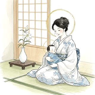 Holy Mary in Japan'