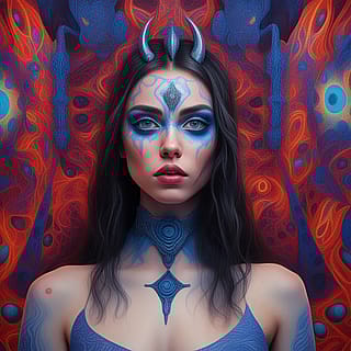 Red Eye Flames In A Blue Dream'