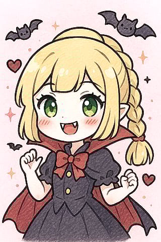 Lillie as a Vampire'