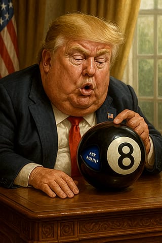 " Mr president, the new guy is here "'