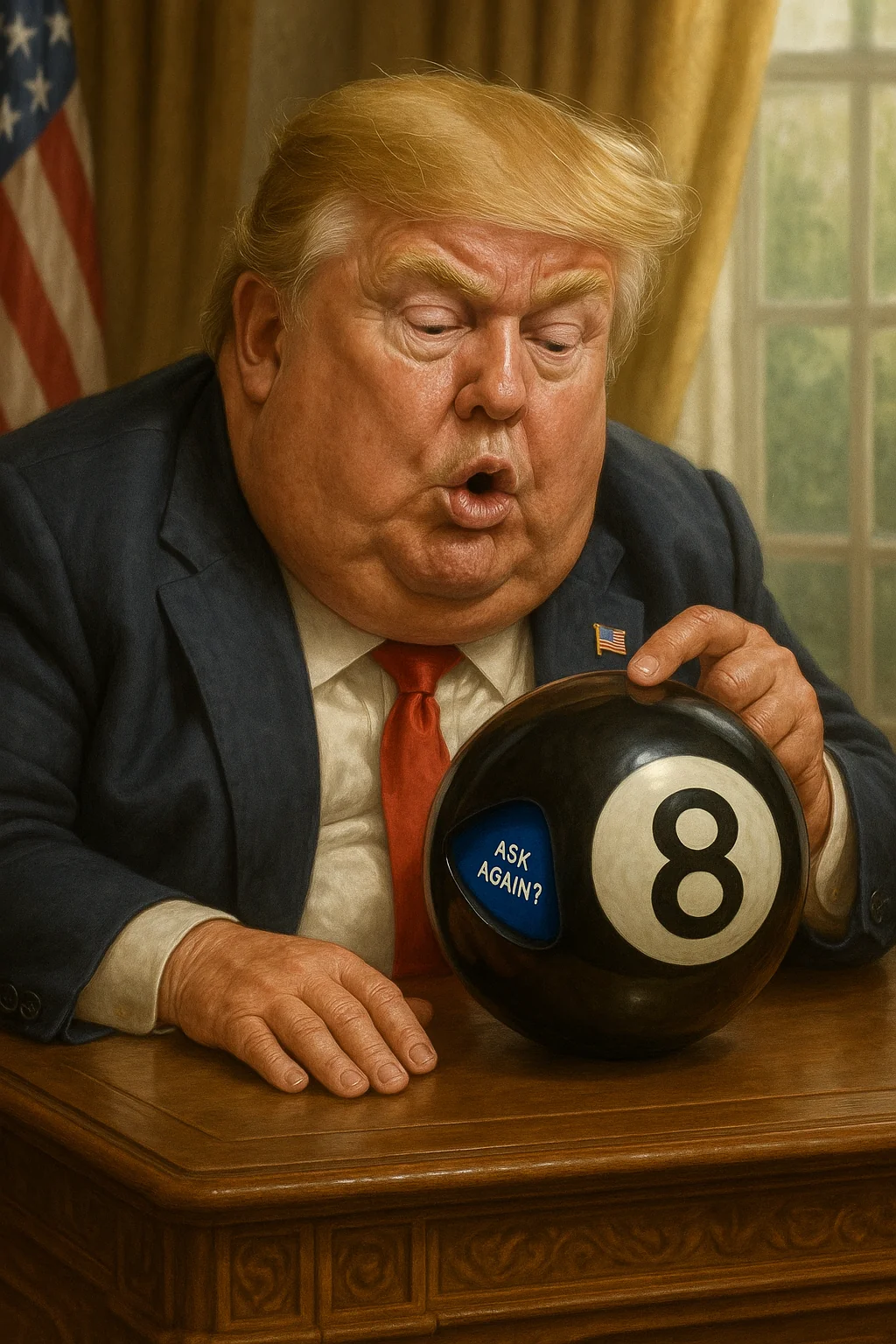 " Mr president, the new guy is here " picture 1 of 1