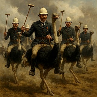 The cavalry of gentlemen has arrived'
