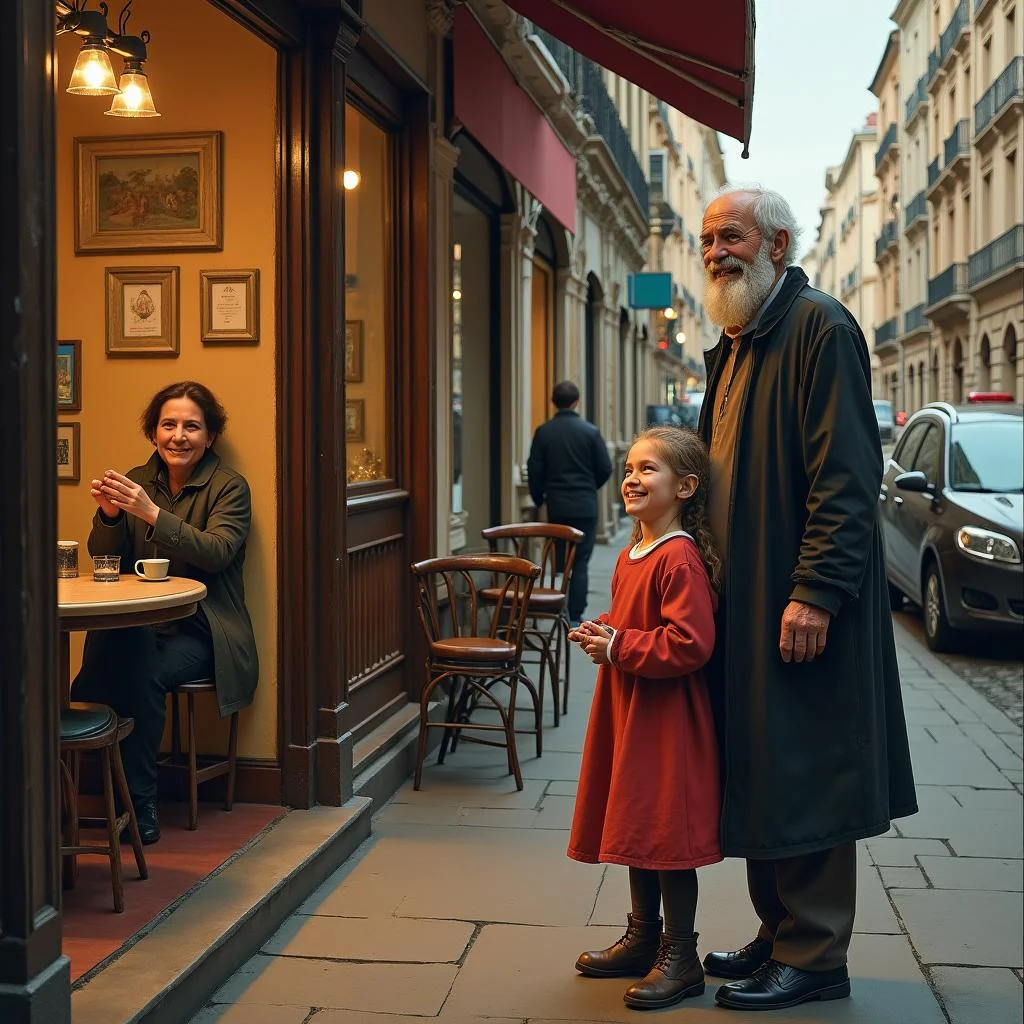 Grandpa/granddaughter date night picture 1 of 1