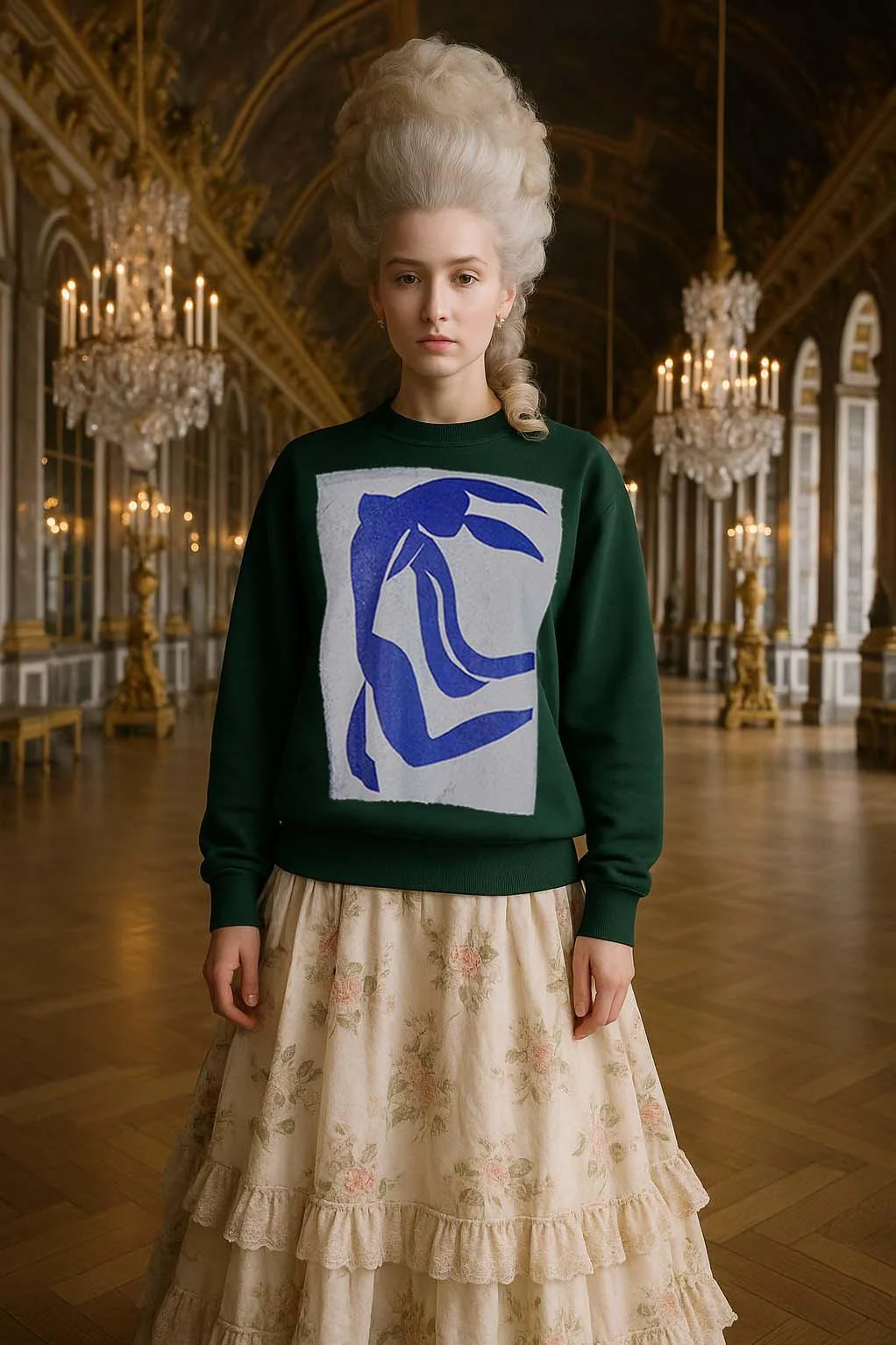 Marie Antoinette in a Matisse shirt picture 1 of 1