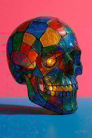 Mosaic Skull'
