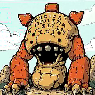 Rock monster'