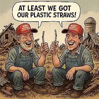 plastic straws'