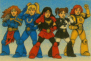 Space Sailor Marines'