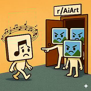 What it feels like posting music here.. 😓'