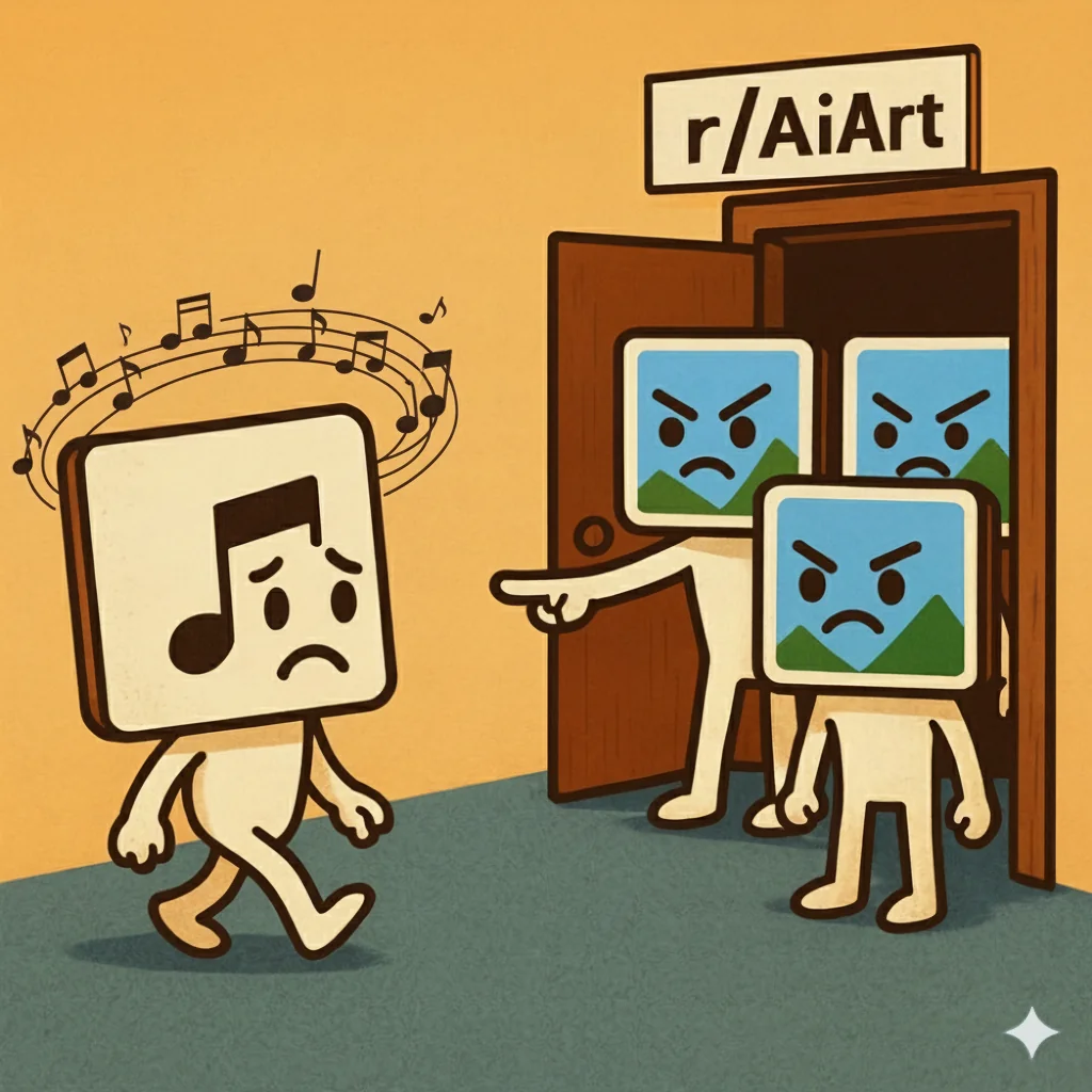 What it feels like posting music here.. 😓 picture 1 of 1