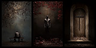 Triptych of Autumn'
