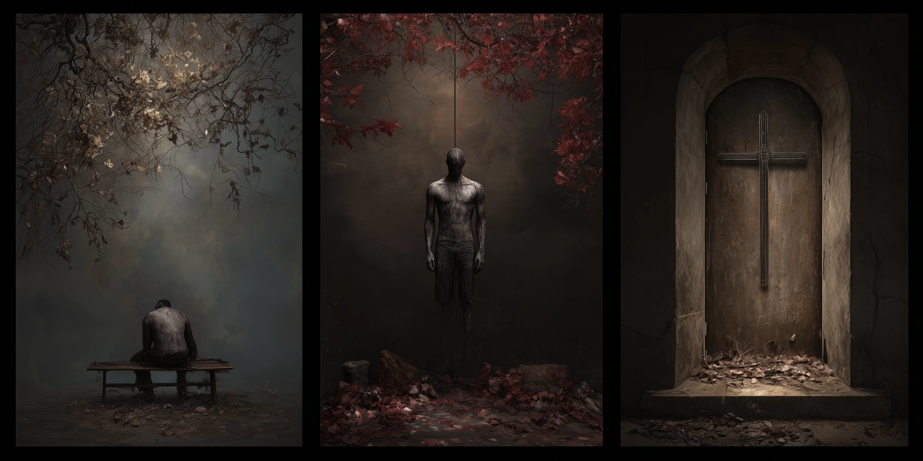 Triptych of Autumn picture 1 of 1