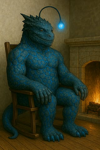 When I get the blues gonna get me a rockin' chair...'