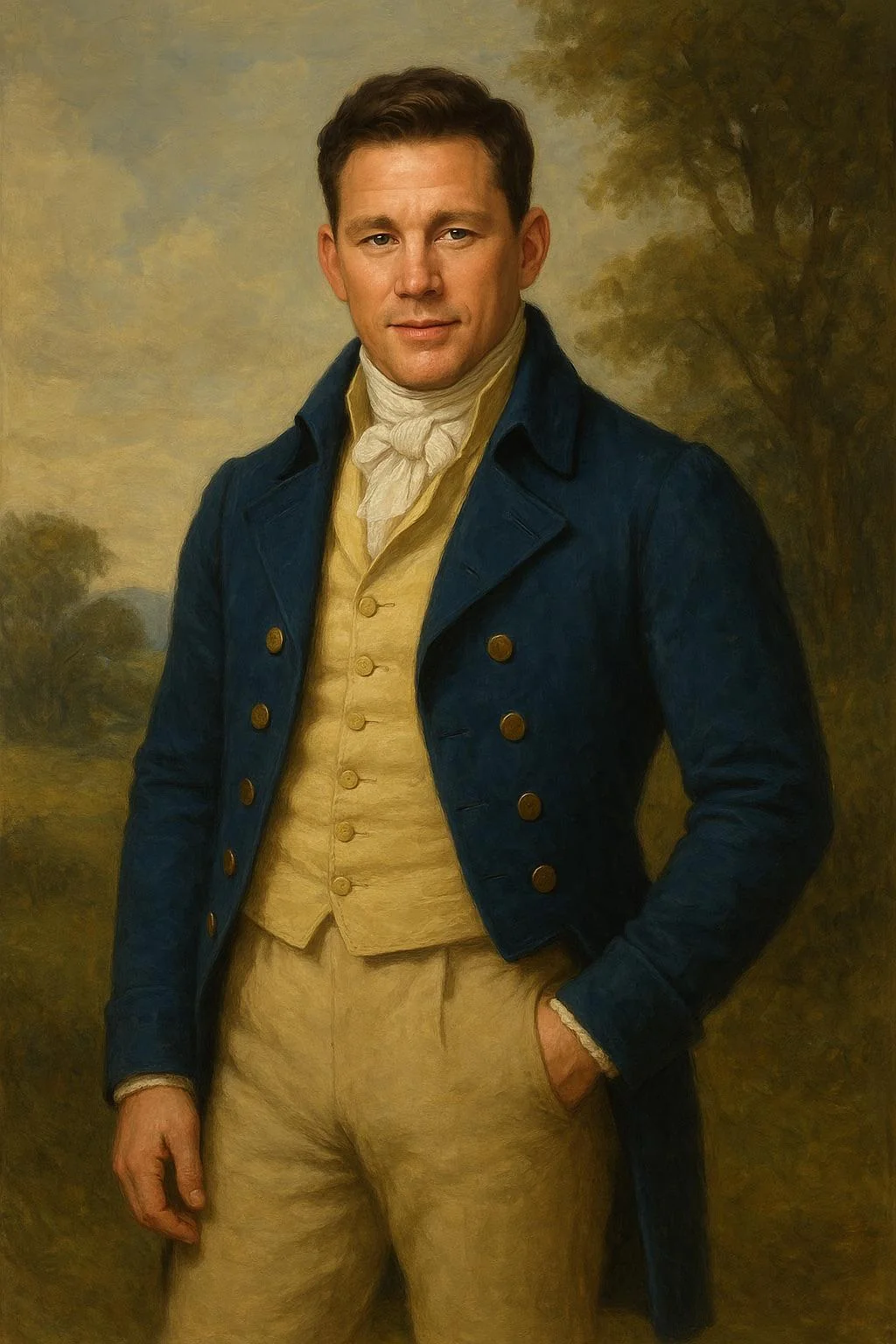 Channing Tatum as a Regency era gentleman picture 1 of 1