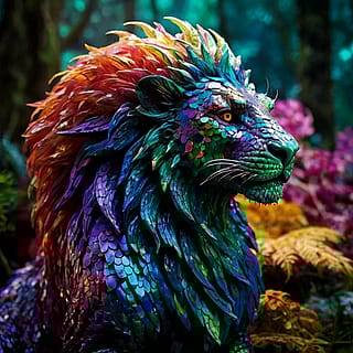 Feather, fur, or scales?'