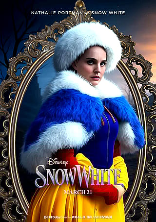 Natalie Portman as Snow White'