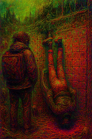 zdzislaw Beksinski style: Microsoft copilot'