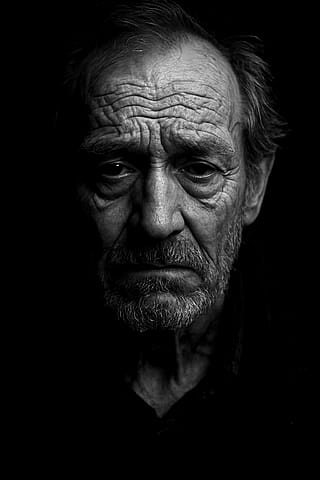 A man hopeless and lost.'