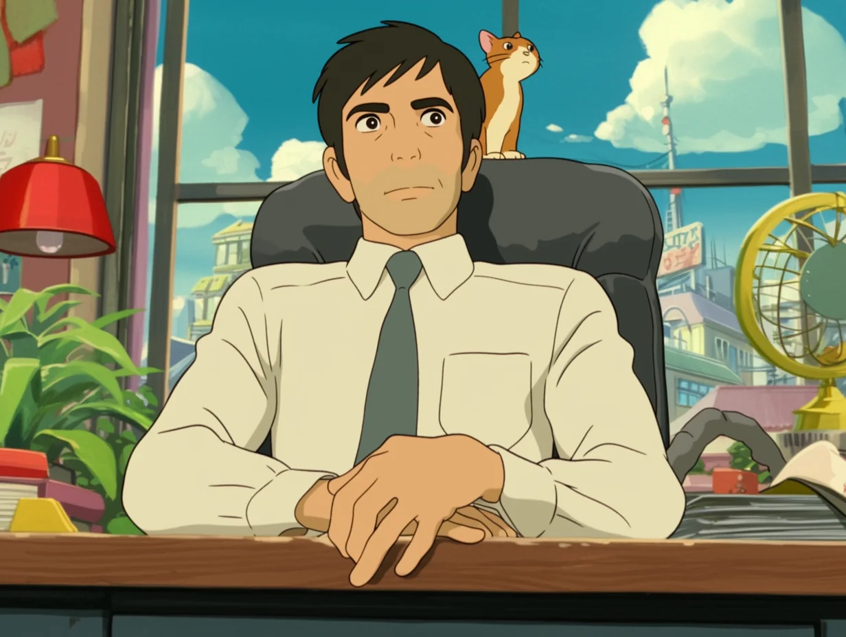 The Office (US), but directed by Hayao Miyazaki. picture 4 of 4