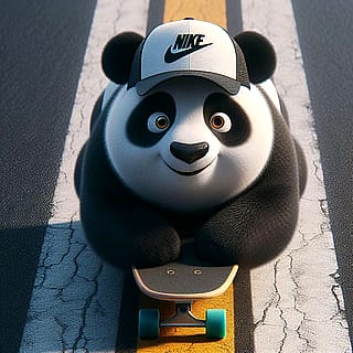 🛹🐼'