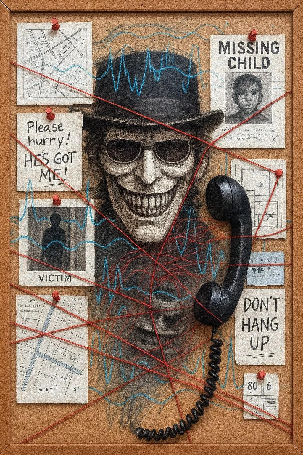 Dial Tone on the Wall - Flicktober day 25 (The Grabber) picture 1 of 1