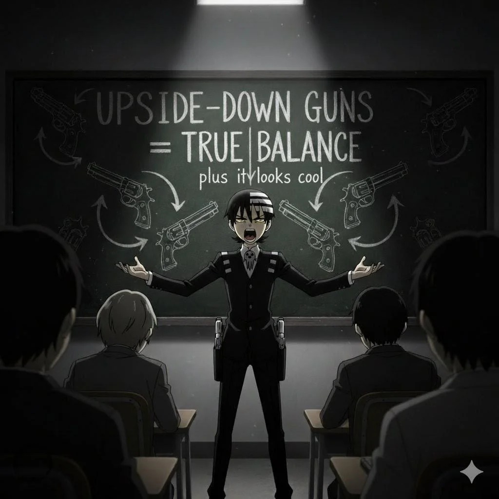 Death the Kid teaches gun safety picture 1 of 1