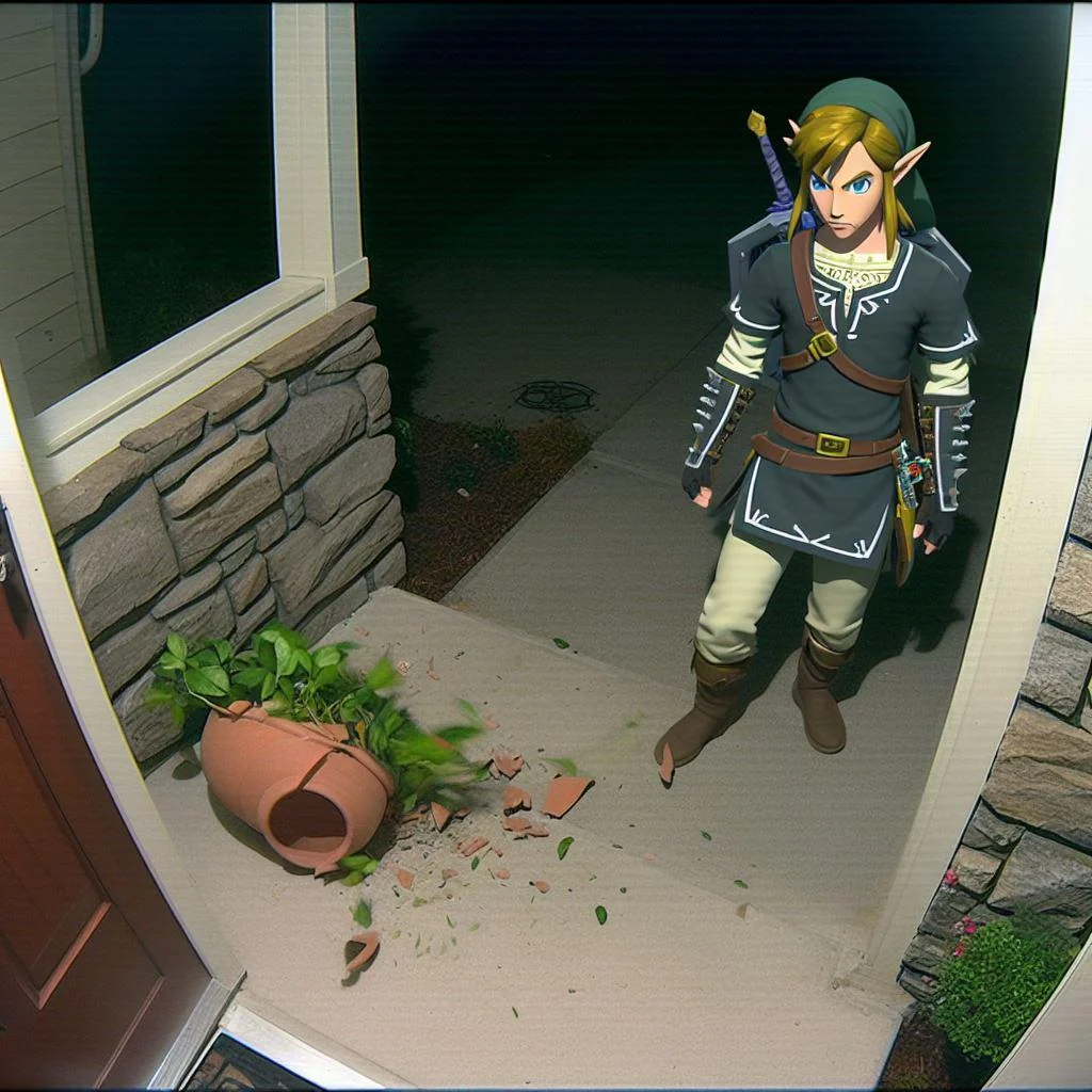 Crime Alert 🚨 Last night someone smashed my potted plant. Call police if you can help ID this criminal. picture 1 of 1
