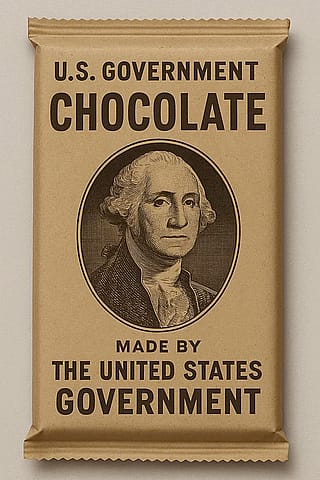 Government issued chocolate'