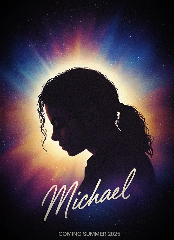 Ai poster for upcoming movie about Michael Jackson picture 1 of 1