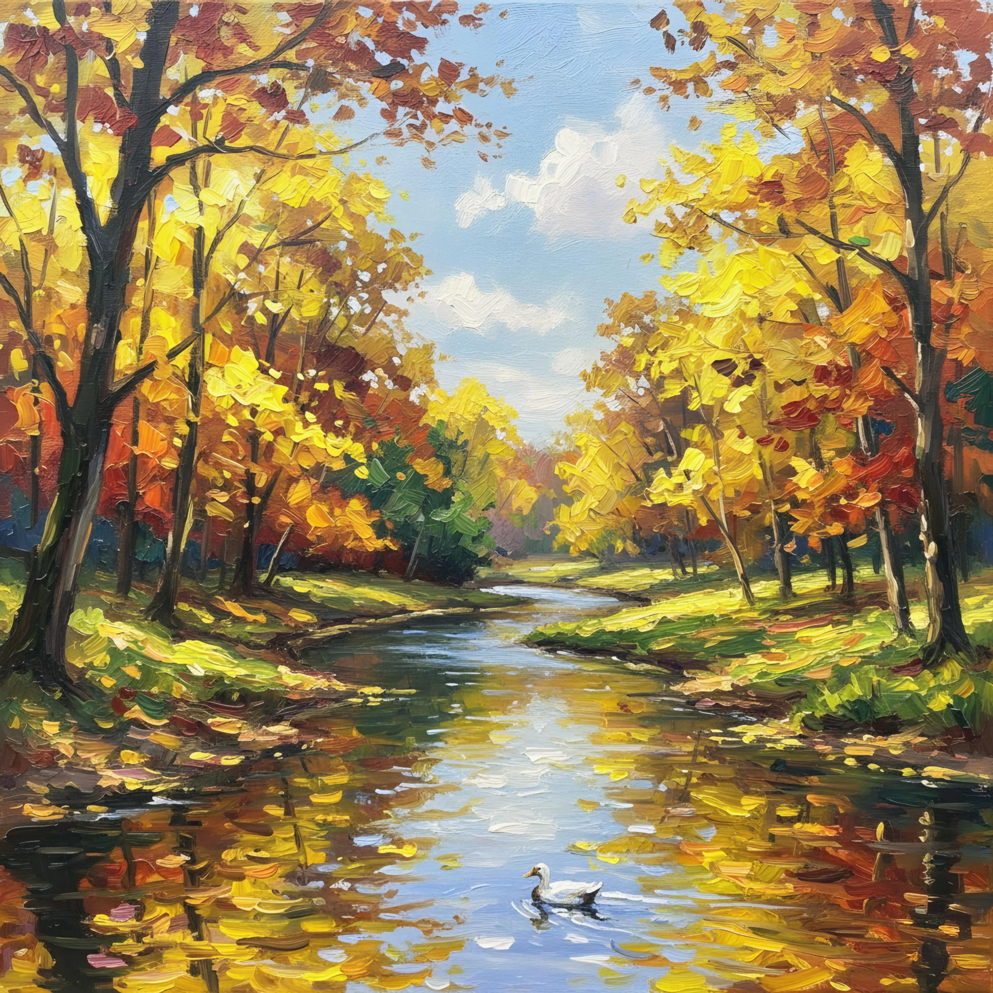 Golden Waters, Autumn Hues picture 1 of 1