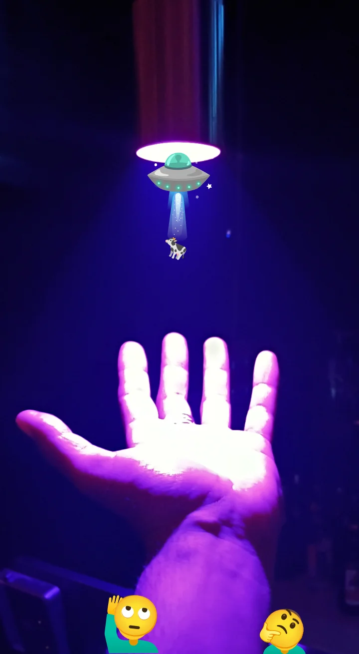 "Beam meat up, Scotty" picture 1 of 1