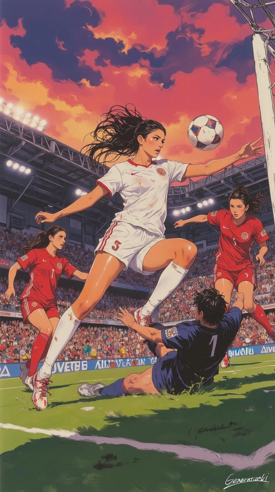 Decisive Moment at the Goal / Phone Wallpaper Archives picture 1 of 1