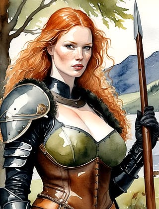 Spear-maiden'