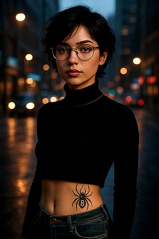 Spider fun in the city'