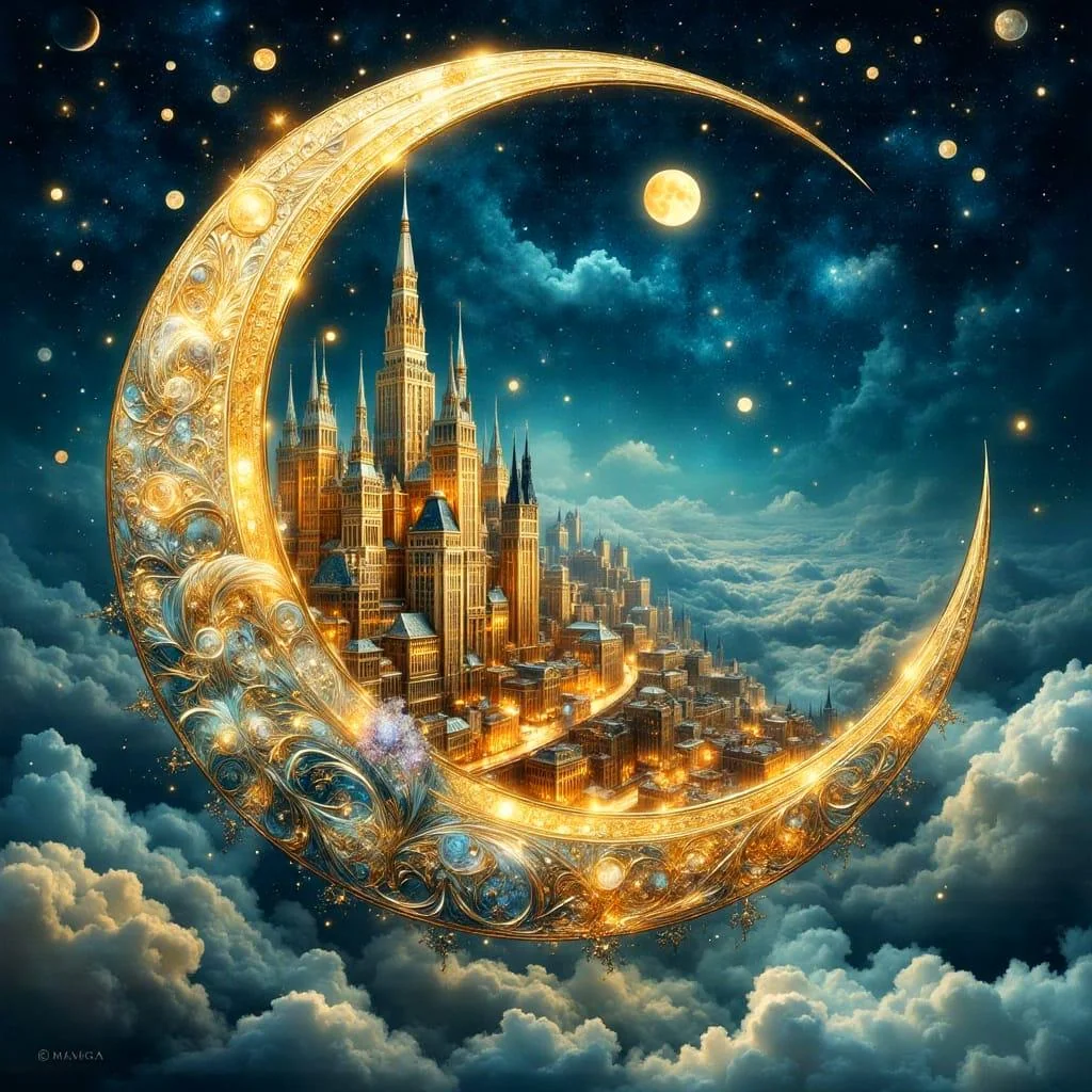 Crescent moon Art picture 1 of 1