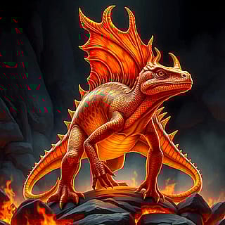 Fire lizard'