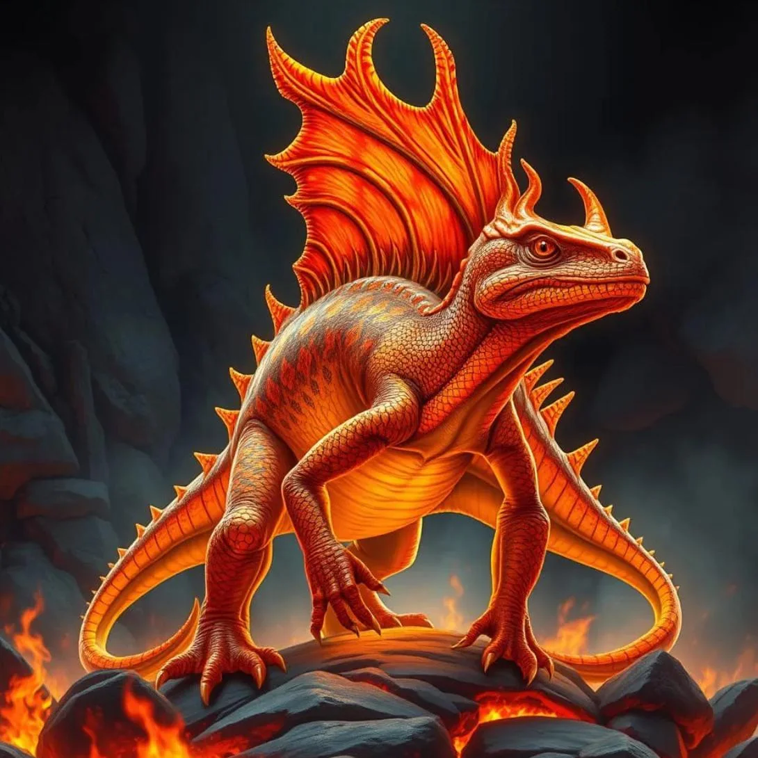 Fire lizard picture 1 of 1